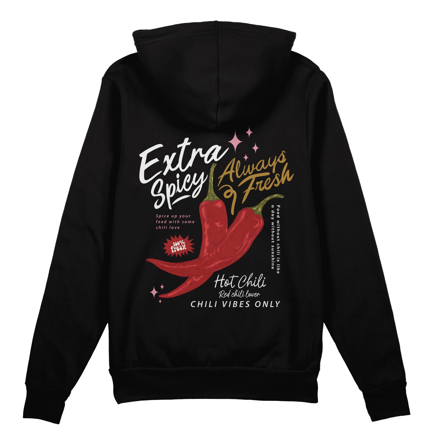 Chili Vibes Only Oversize Hoodie