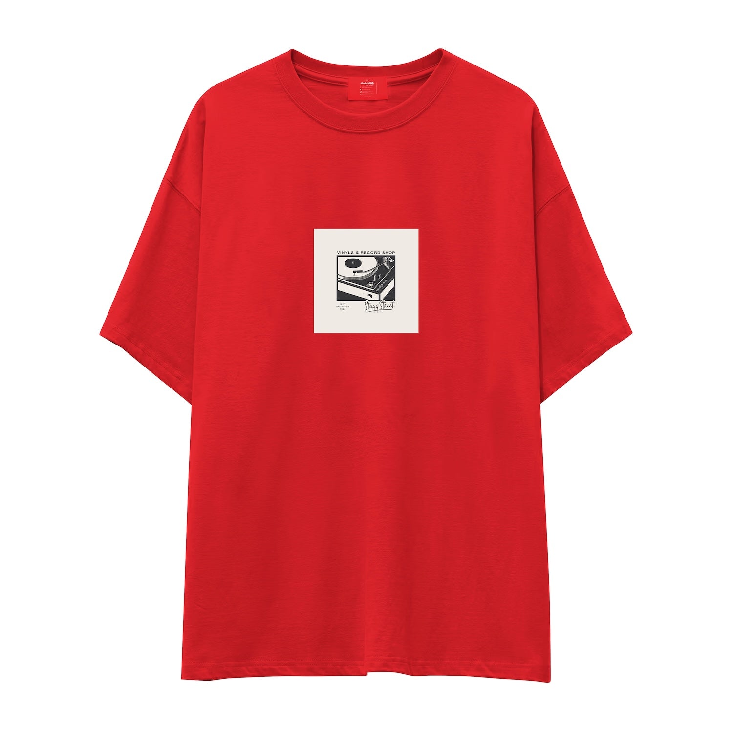 Vinyl Dreams Oversize Tişört