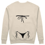 Black Bikini Sweatshirt