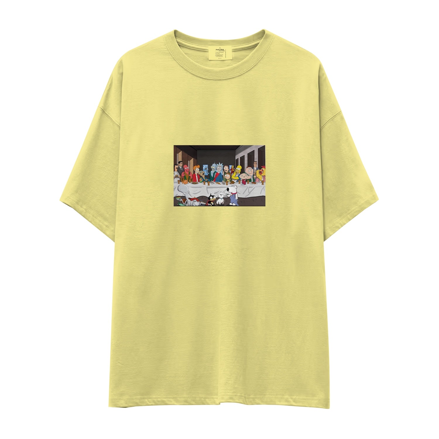 Champions Last Supper Oversize Tişört