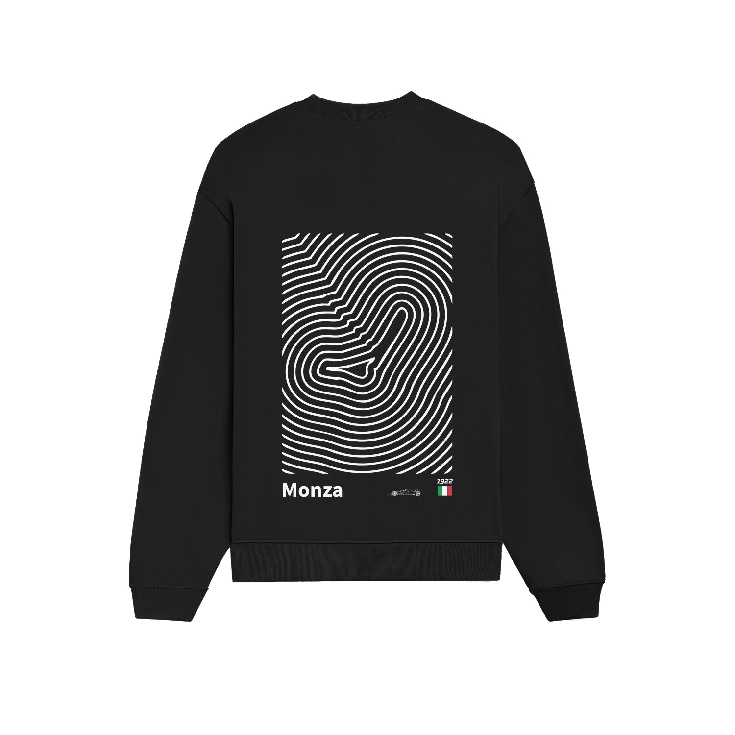 Monza Circuit Artwork Oversize Sweatshirt