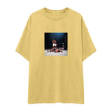 Muhammed Ali And Sonny Liston Usa 1965 Oversize Tişört