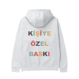 Kişiye Özel Baskılı Hoodie