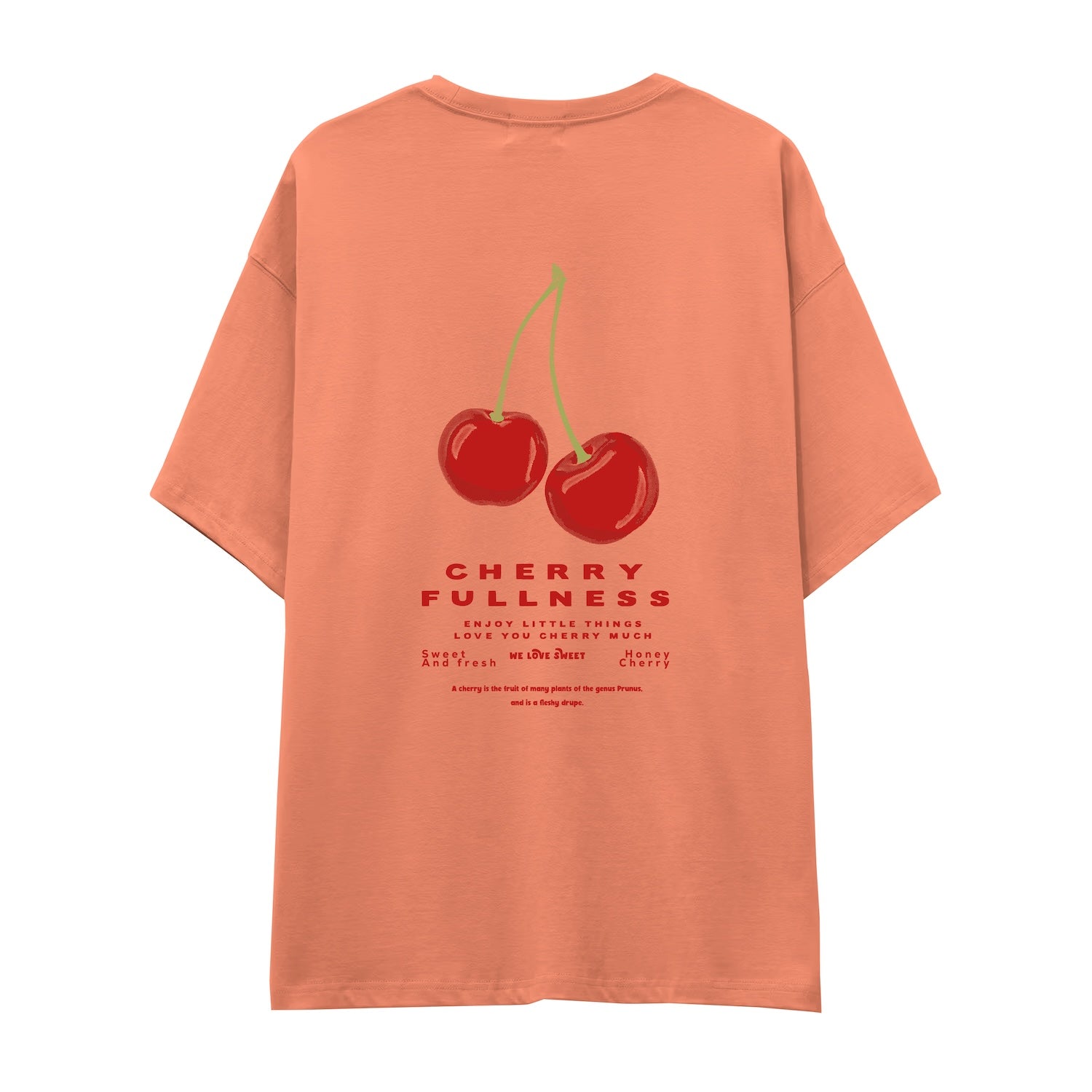 Cherry Mood Oversize Tişört