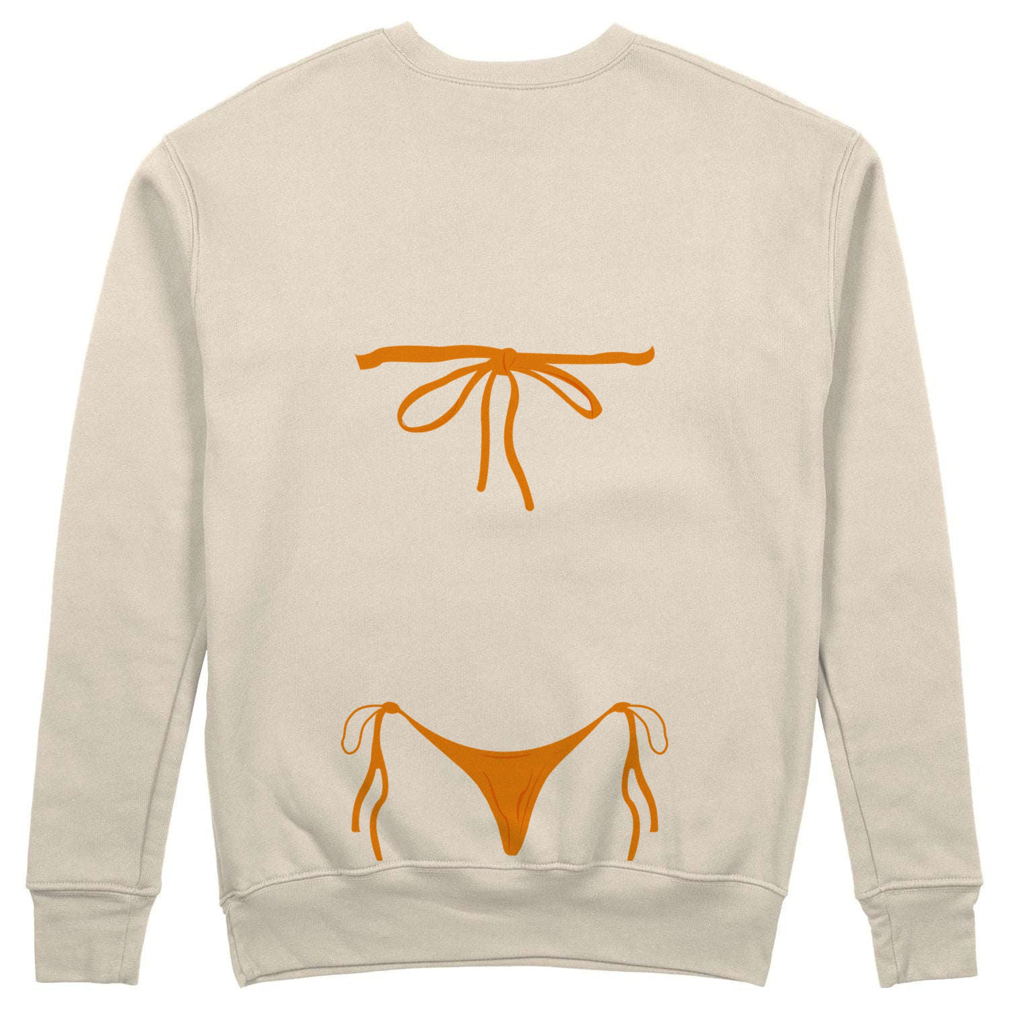 Orange Bikini Sweatshirt