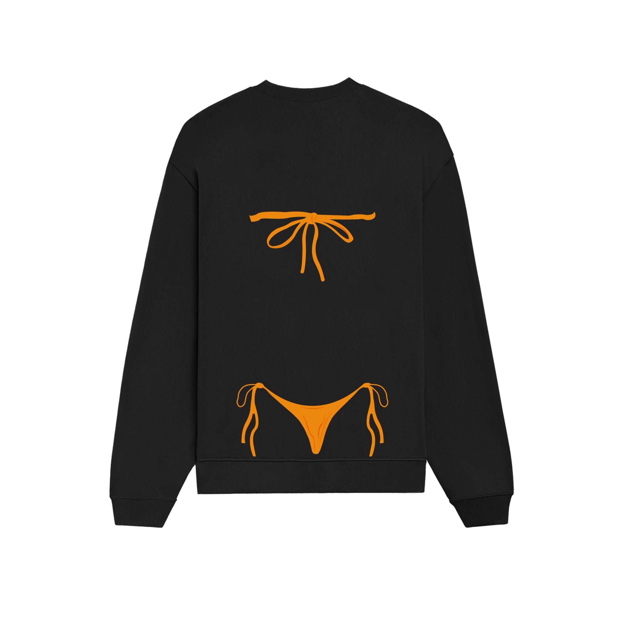 Orange Bikini Oversize Sweatshirt