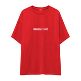 Ironically Hot Oversize Tişört