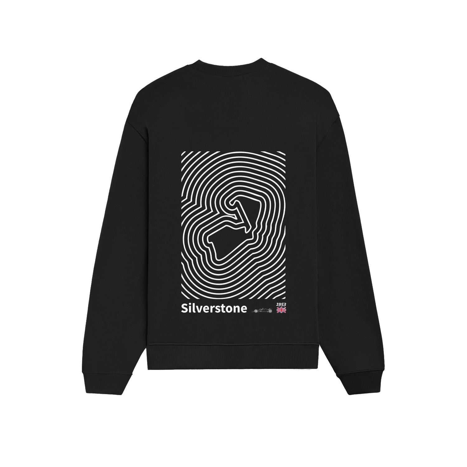 Silverstone Circuit Artwork Oversize Sweatshirt