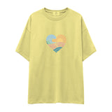 Here Comes The Sun Oversize Tişört