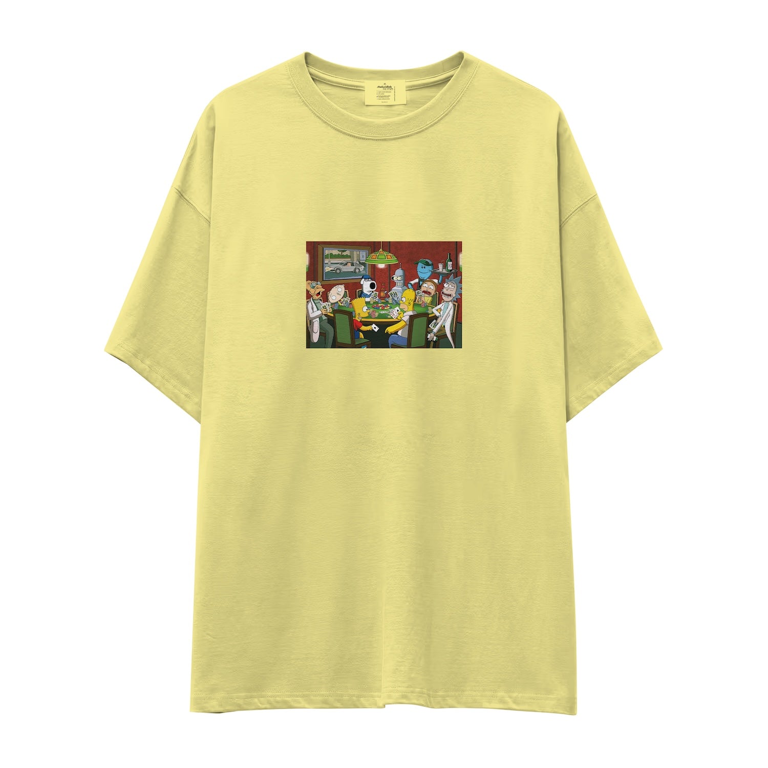 Champions League Poker Oversize Tişört