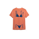 Navy Blue Bikini Tişört