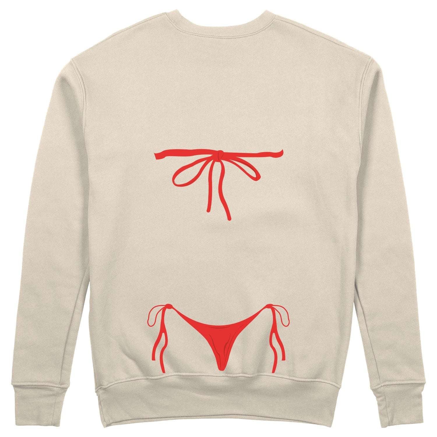 Red Bikini Sweatshirt
