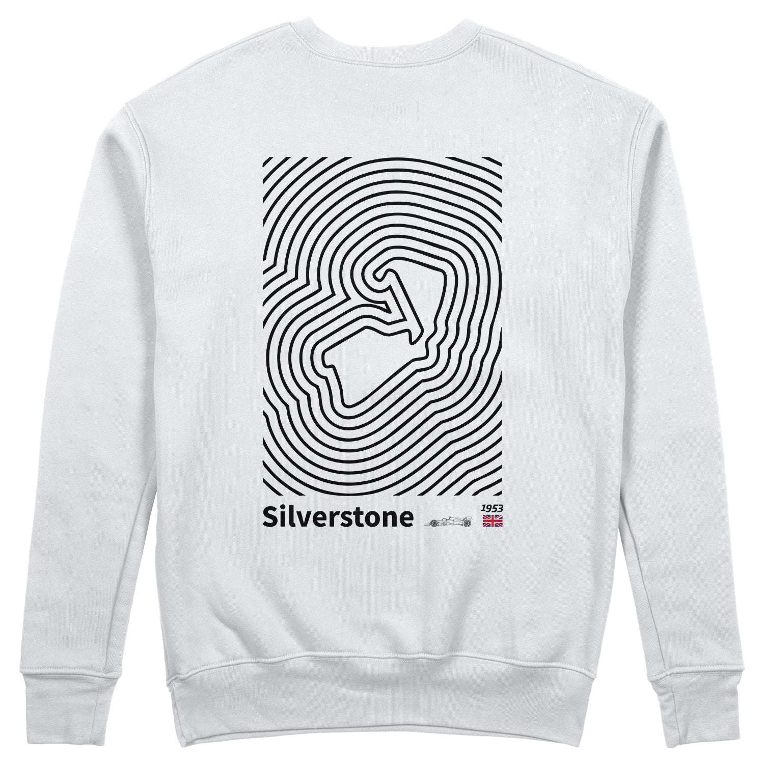 Silverstone Circuit Artwork Sweatshirt