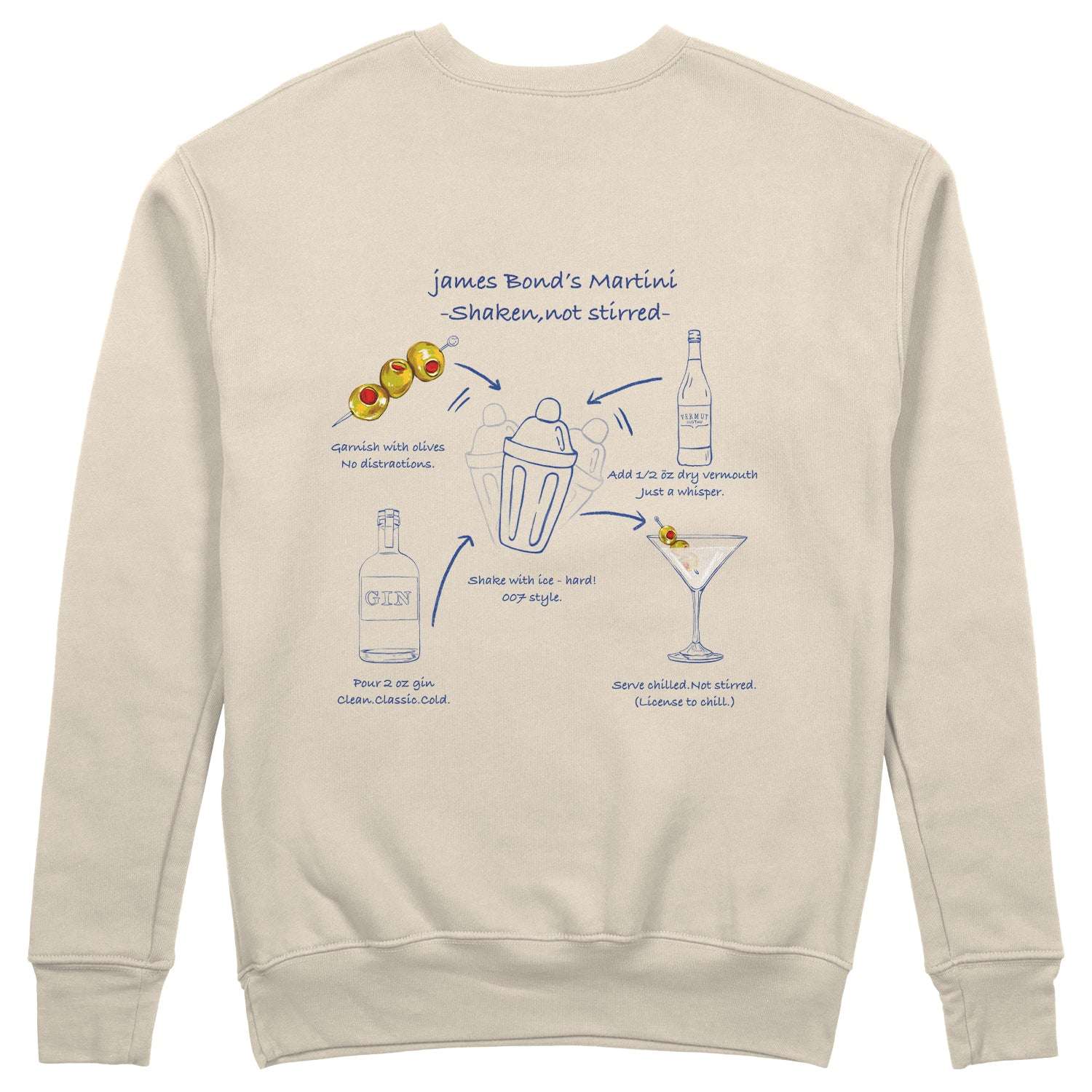 James Bond's Martini Sweatshirt