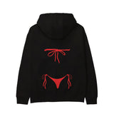 Red Bikini Hoodie