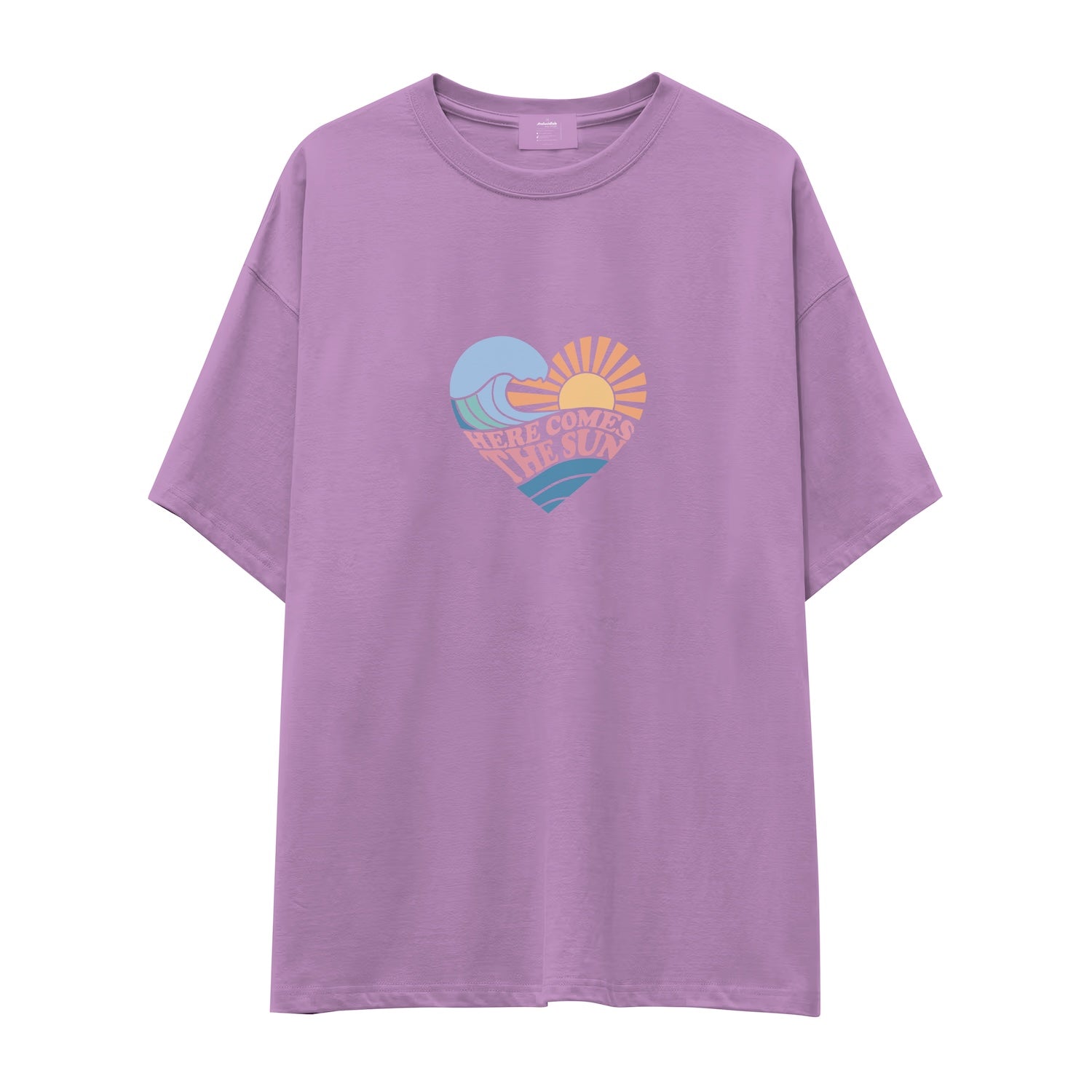 Here Comes The Sun Oversize Tişört