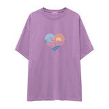 Here Comes The Sun Oversize Tişört