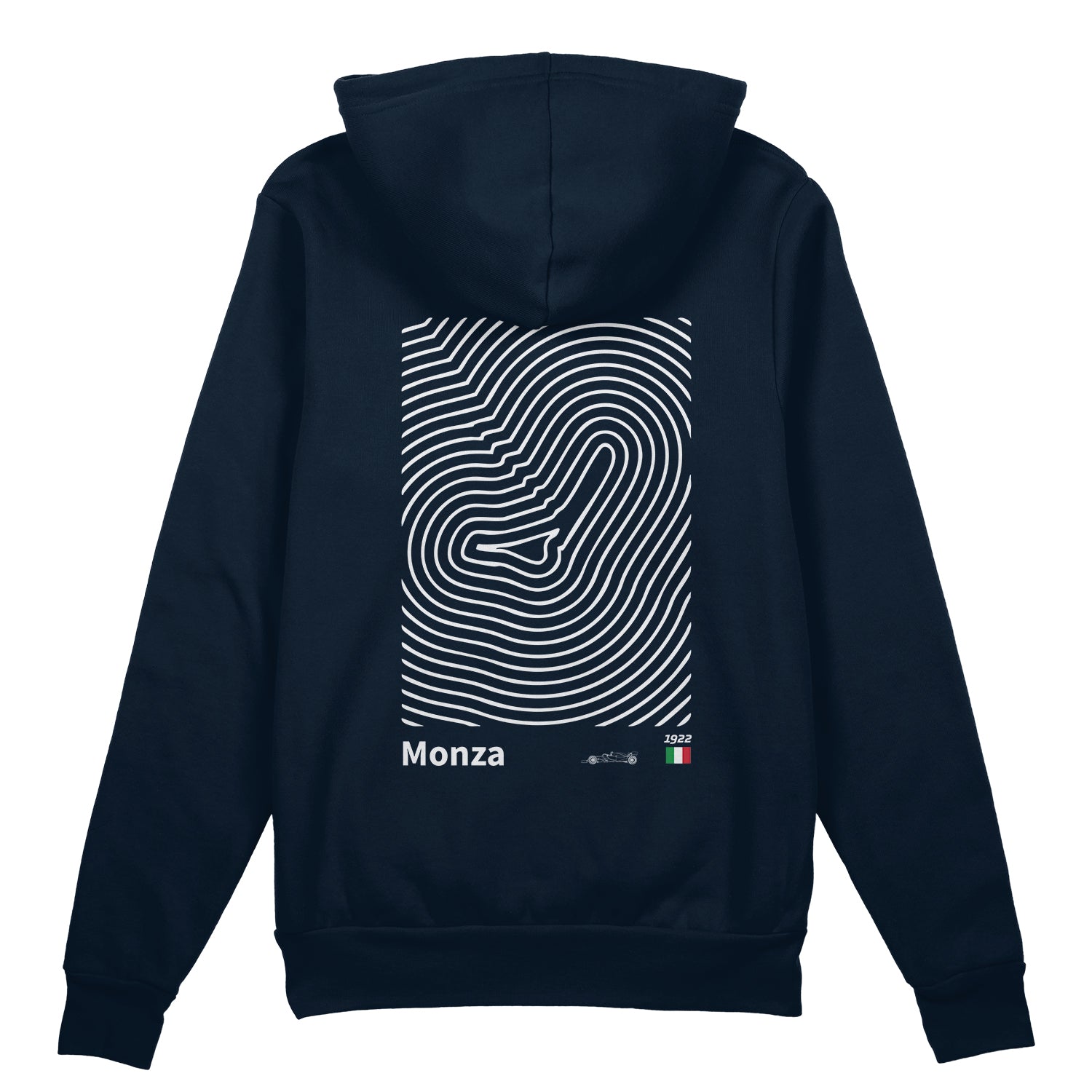 Monza Circuit Artwork Oversize Hoodie