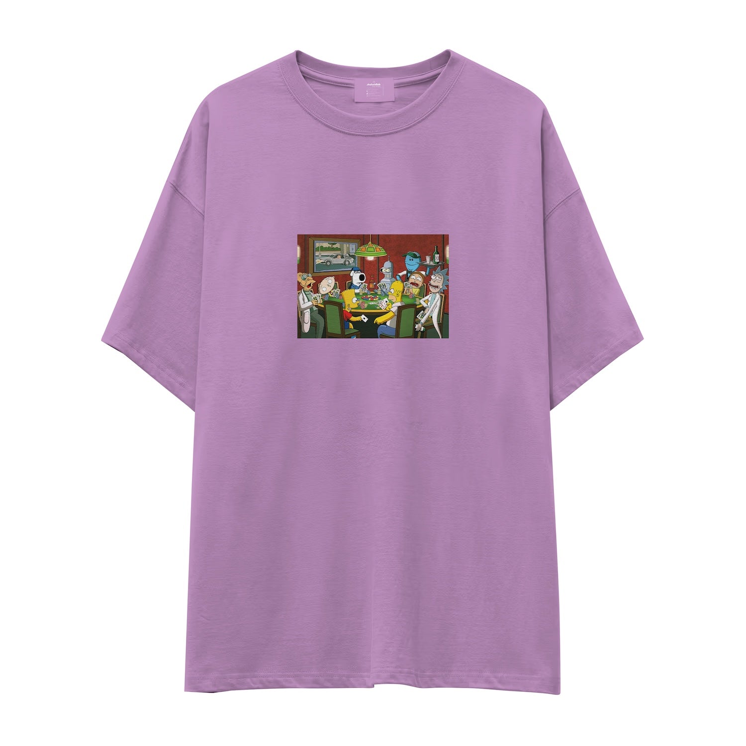 Champions League Poker Oversize Tişört