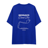 Monako Grand Prix Oversize Tişört
