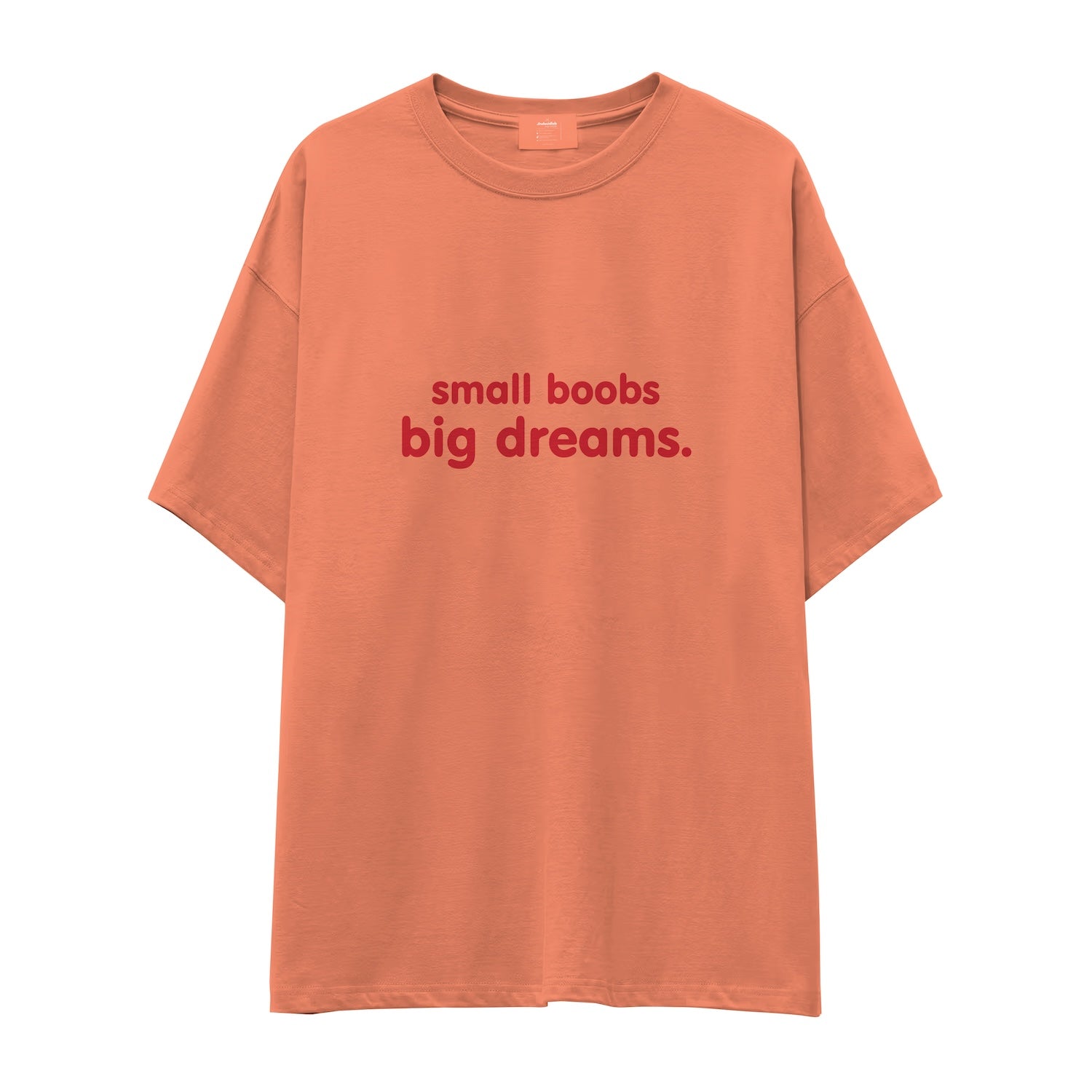 Small Boobs Big Dreams Oversize Tişört