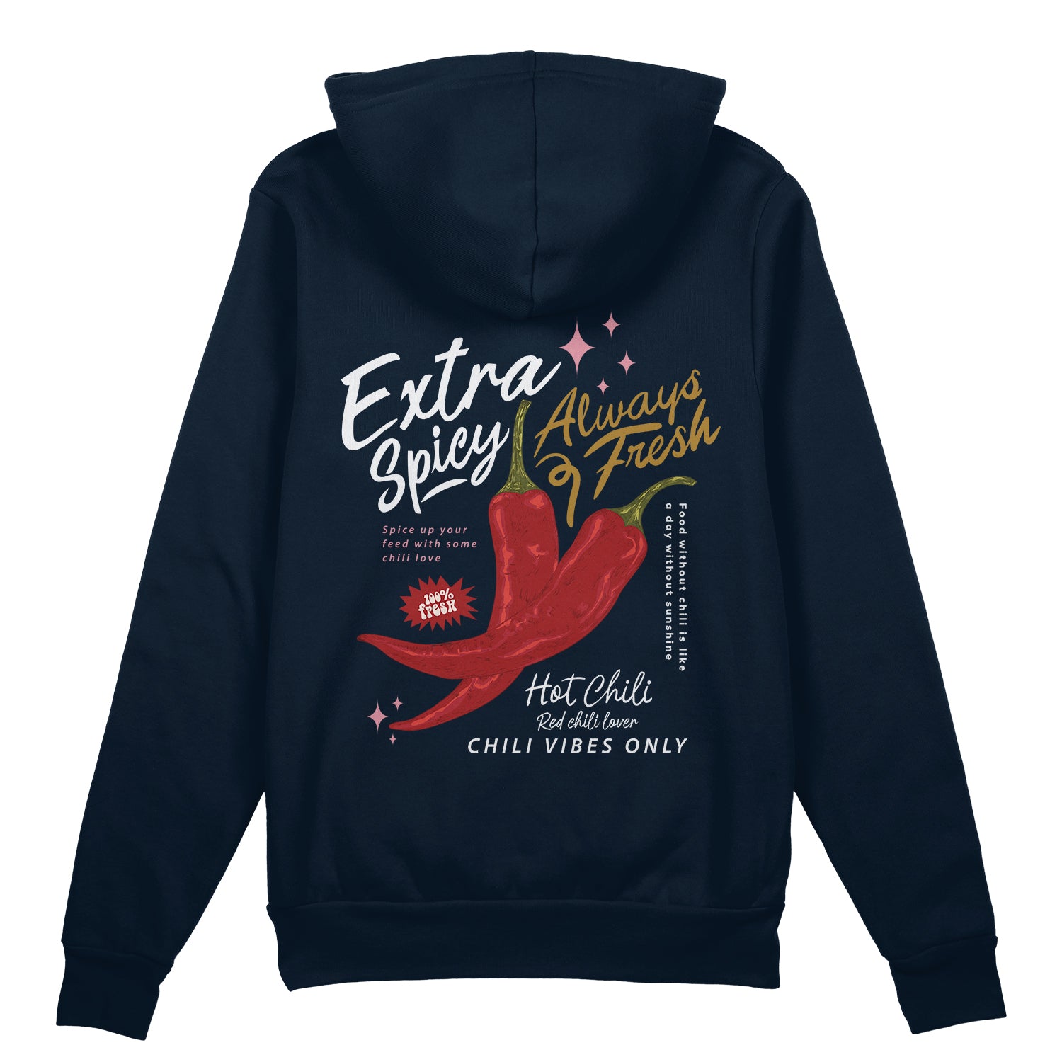 Chili Vibes Only Oversize Hoodie