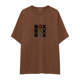 Box Box Box Oversize Tişört