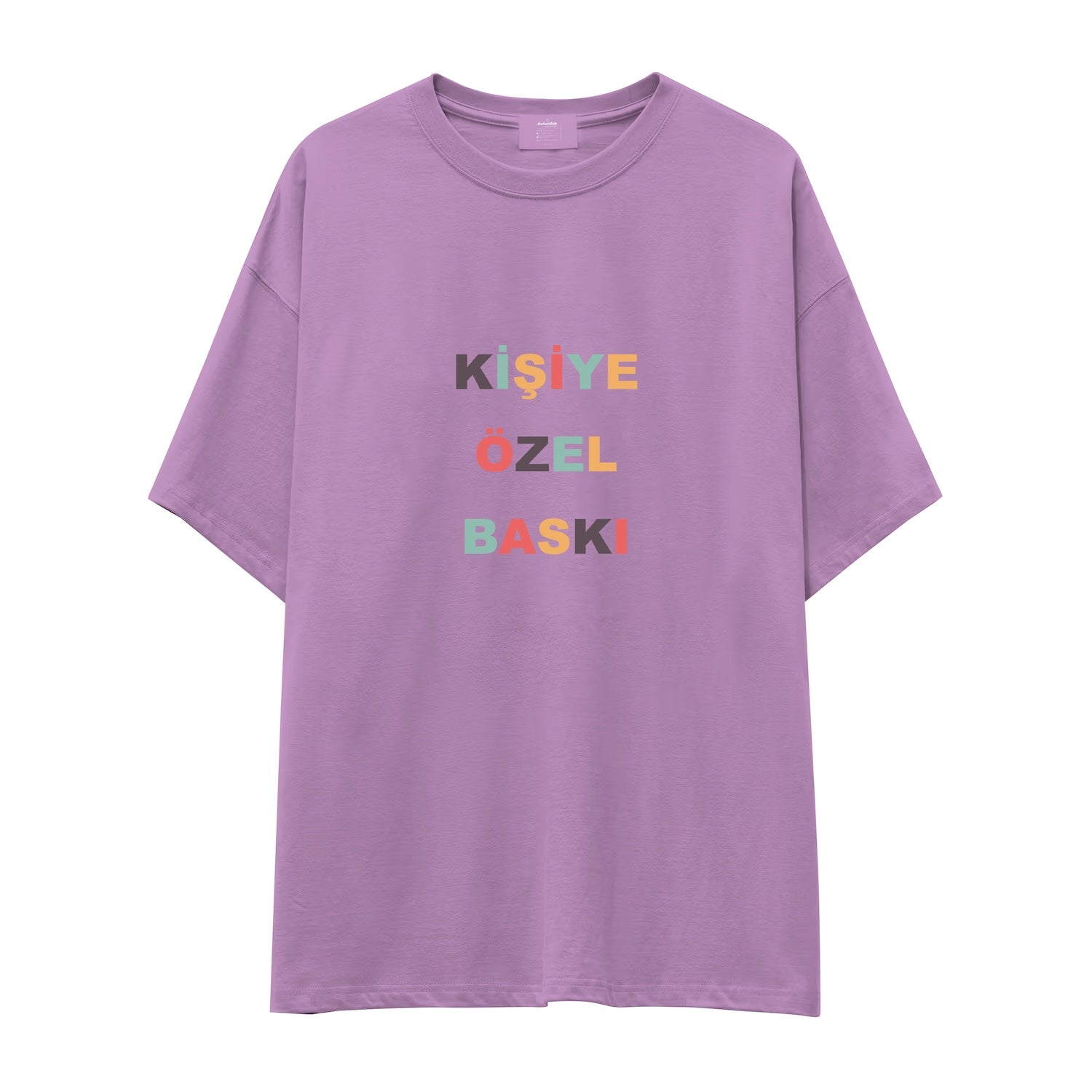 Kişiye Özel Baskılı Oversize Tişört