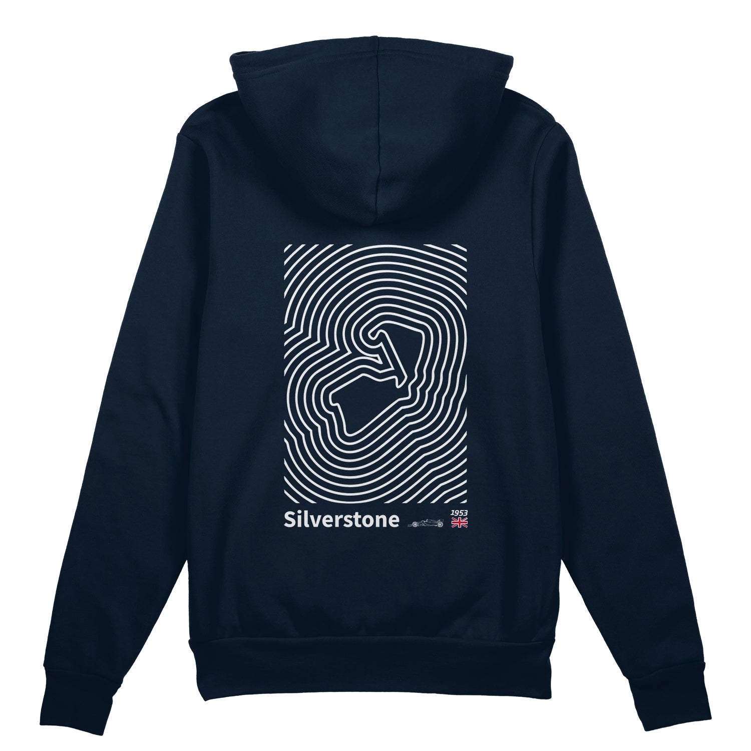 Silverstone Circuit Artwork Oversize Hoodie