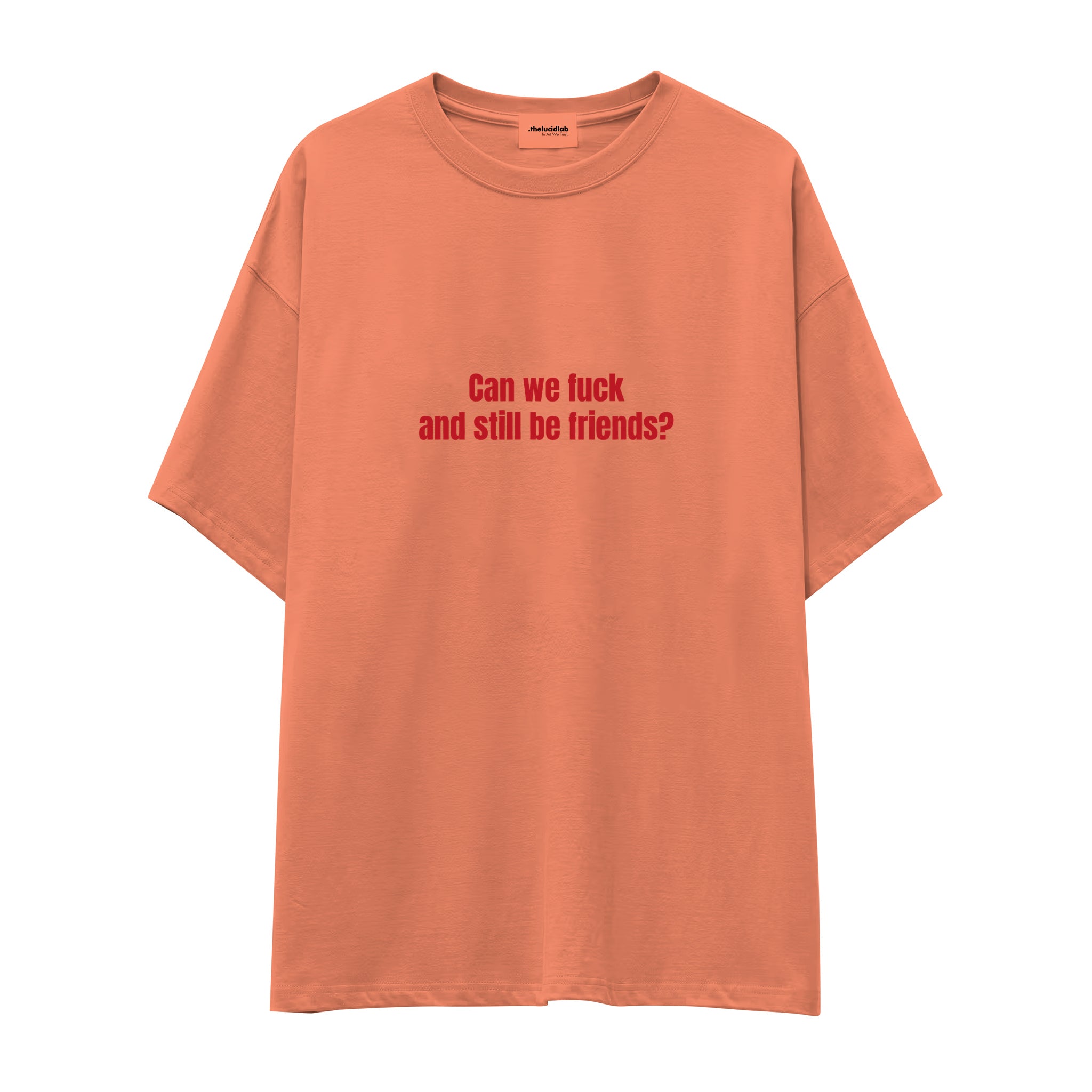 Can We Fuck Oversize Tişört