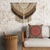 Mandala Çift Taraflı Kırlent Kılıfı 2 Adet