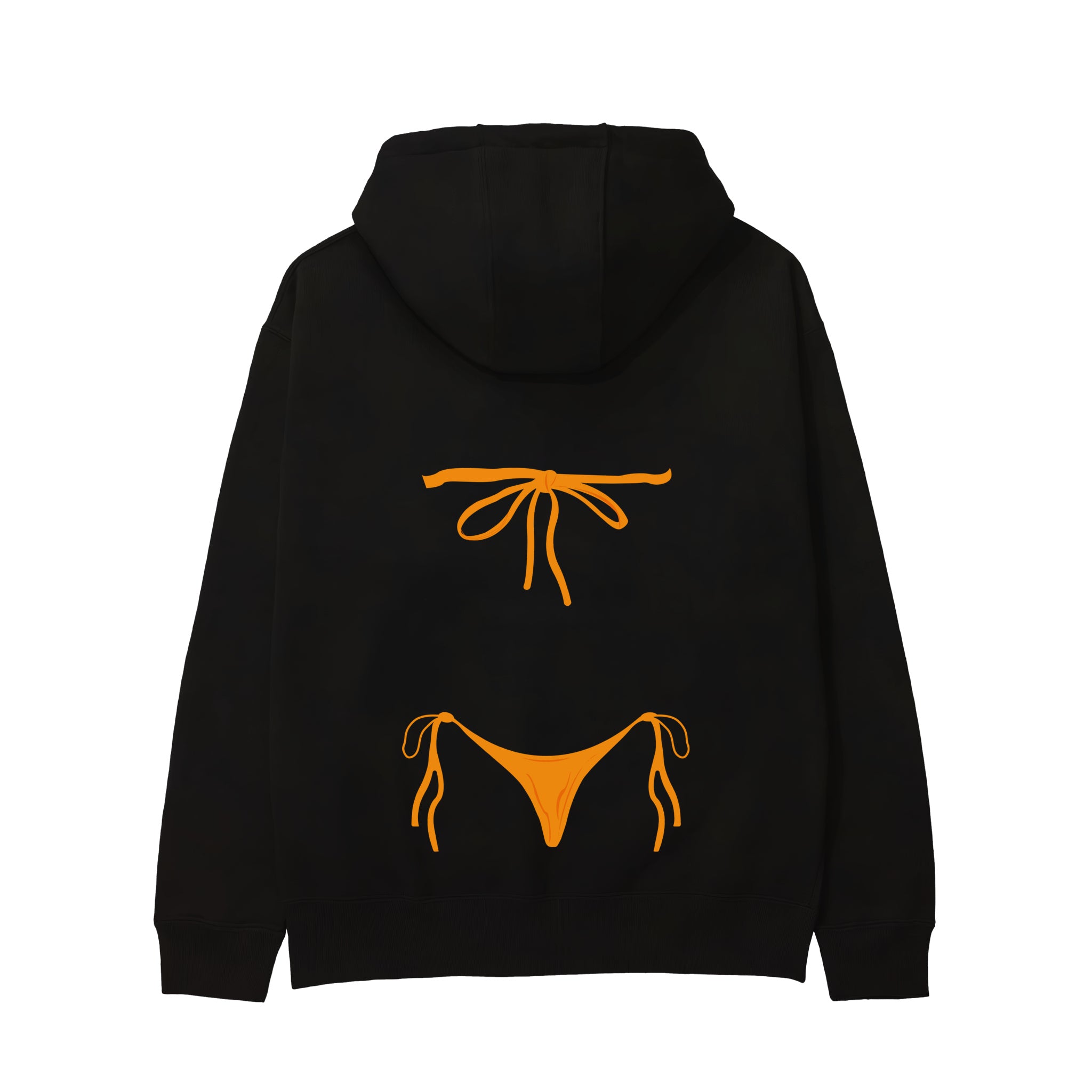 Orange Bikini Hoodie