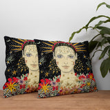 Goddess Çift Taraflı Kırlent Kılıfı 2 Adet