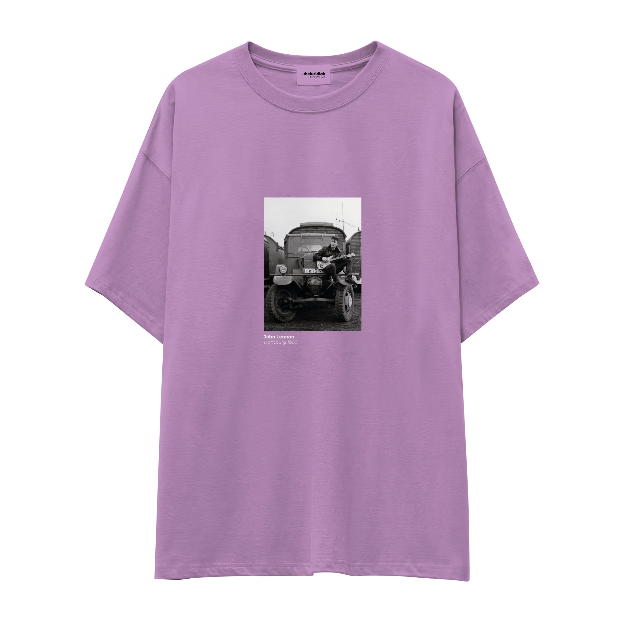 John Lennon Hamburg 1960 Oversize Tişört