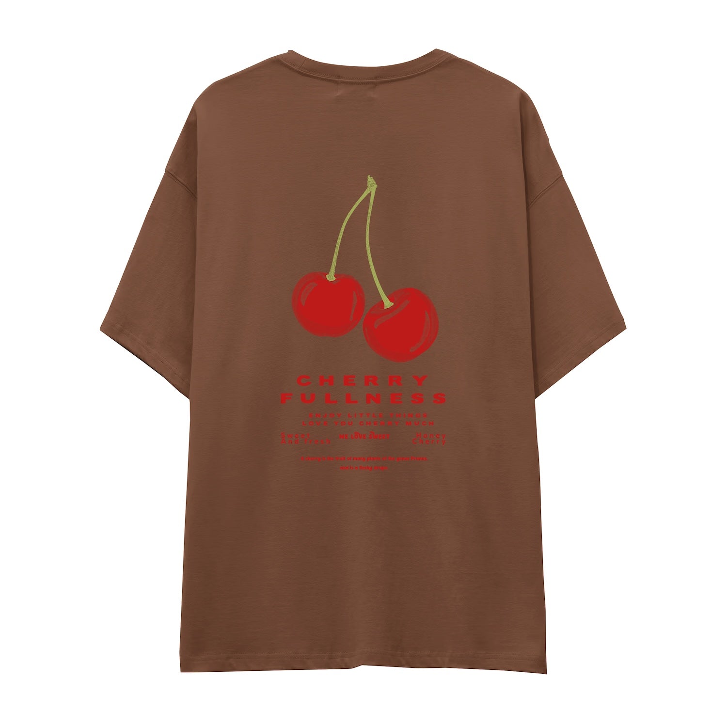 Cherry Mood Oversize Tişört