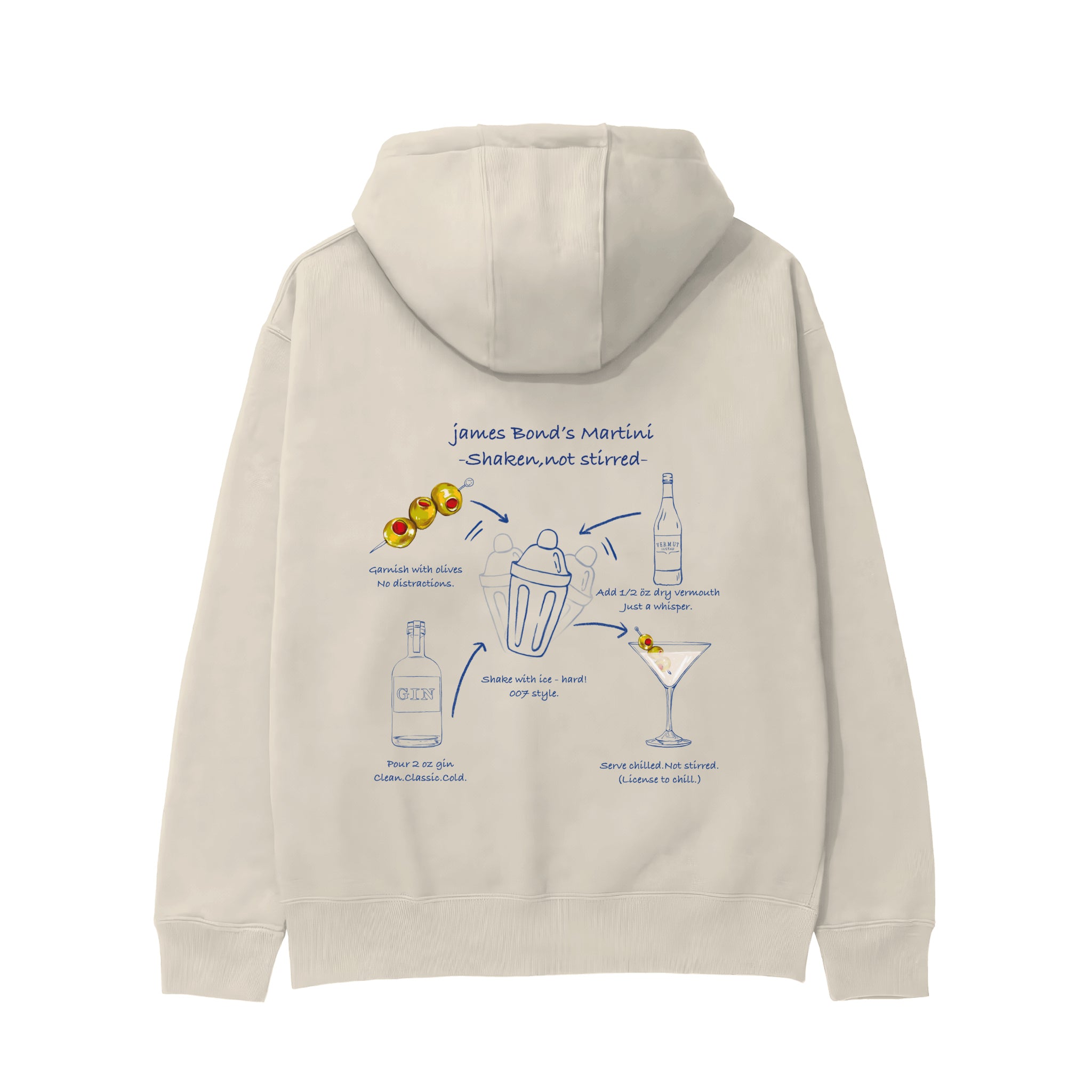 James Bond's Martini Hoodie