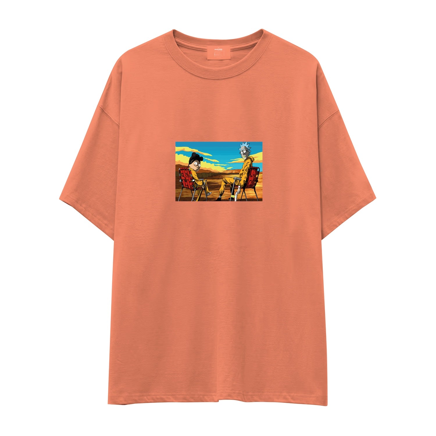 Breaking Bad / Rick and Morty Oversize Tişört