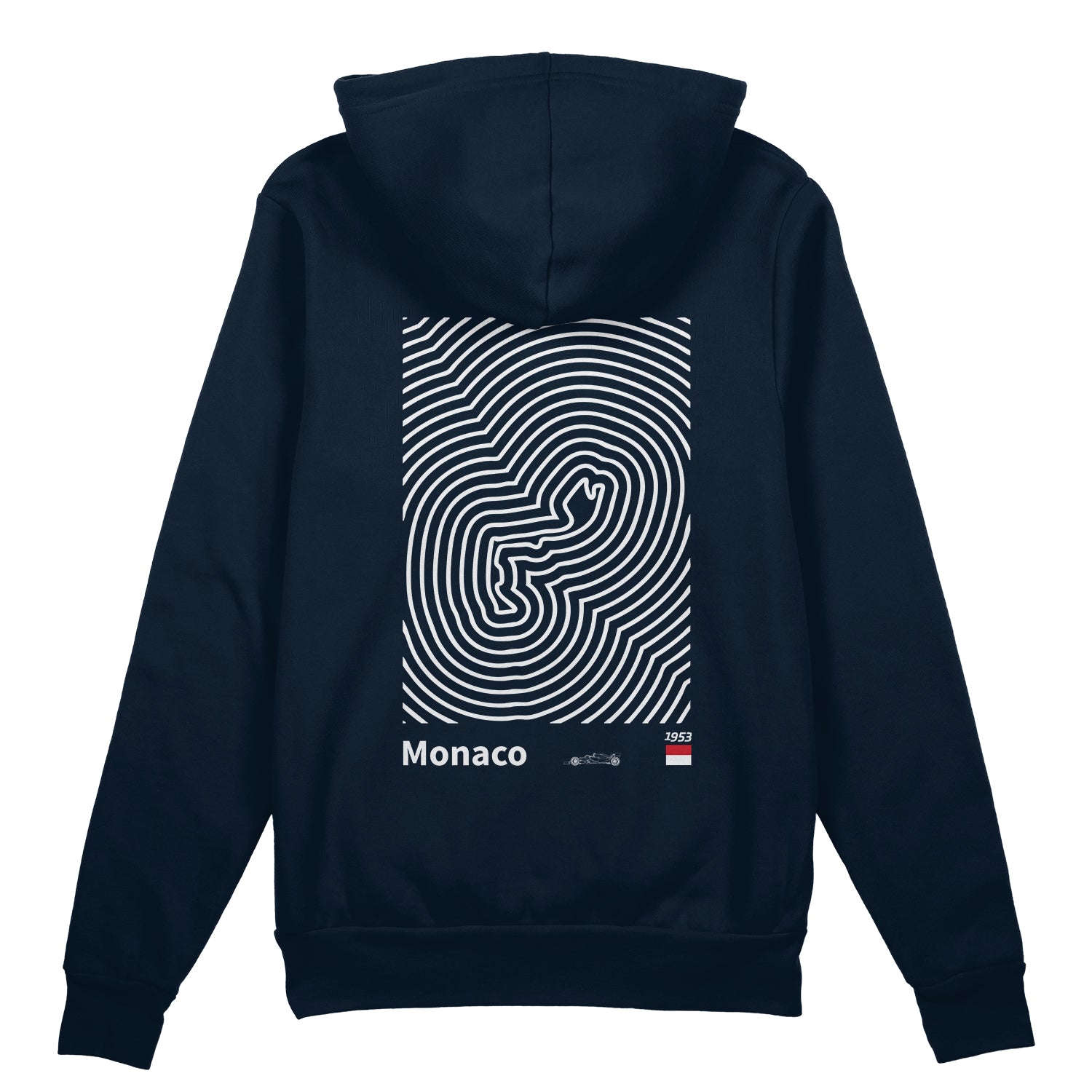 Circuit de Monaco Artwork Oversize Hoodie