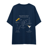 James Bond's Martini Oversize Tişört