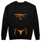 Orange Bikini Sweatshirt