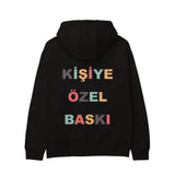 Kişiye Özel Baskılı Hoodie