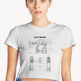 AT-AT Walker Crop Tişört