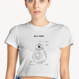 BB-8 Crop Tişört