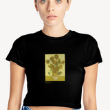 Sunflowers Crop Tişört