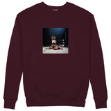 Muhammed Ali And Sonny Liston Usa 1965 Sweatshirt — Bordo — Görsel 1