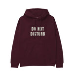 Do Not Disturb Hoodie — Bordo — Görsel 1