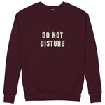Do Not Disturb Sweatshirt — Bordo — Görsel 1