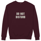 Do Not Disturb Sweatshirt — Bordo — Görsel 1