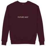 Future Milf Sweatshirt — Bordo — Görsel 1