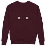 Star Babe Sweatshirt — Bordo — Görsel 1